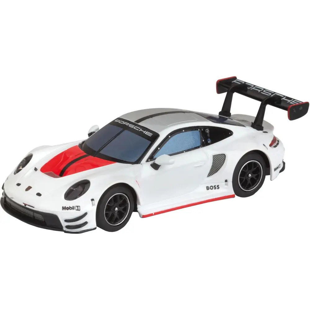 Carrera raceauto Porsche 911 GT3 R White Lightning 1:50 slotauto