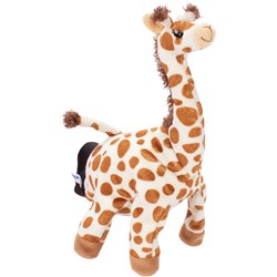 Beleduc handpop giraffe - zachte speelhandschoen voor kinderen