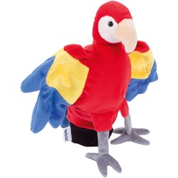 Beleduc handpop papegaai - poppenkastpop voor kinderen