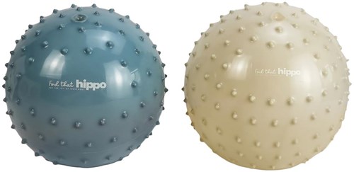 FIND THAT HIPPO balles sensorielles set - jouet bleu métallique et kaki