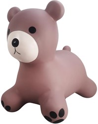 FIND THAT HIPPO jouet sauteur - Ours Maya taupe rose jouet