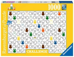Ravensburger puzzel Nijntje - Legpuzzel 1000 stukjes cartoon
