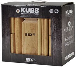 Kubb Pro rubberhout buitenspel origineel Zweeds familiespel