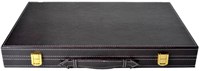 Backgammon klassiek bordspel 18 inch bruin ivoor luxe uitvoering-3