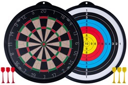 Angel Toys magnetisch dartbord dubbelzijdig voor kinderen en volwassenen
