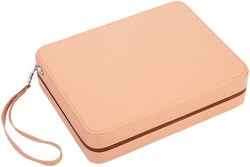 Longfield Games jeu de backgammon édition voyage avec fermeture éclair 9 pouces beige