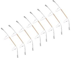 Carrera racebaanonderdeel sleepcontacten - 8 stuks - reserveonderdelen