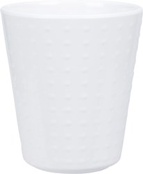 Excellent Houseware beker wit melamine 380ml duurzaam servies