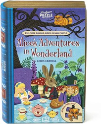 Professor Puzzle puzzle double-face Alice au pays des merveilles 250 pièces