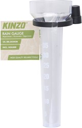 Pluviomètre transparent accessoire de jardin diamètre 8,3 cm résistant