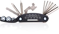 Kit d'outils vélo noir 14 pièces pour réparation et entretien-3