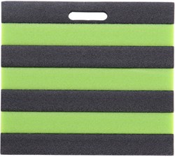 Kniemat zwart-groen comfortabel tuinieren 35x30 cm speelplezier
