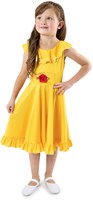 Little Adventures prinsessenjurk geel - Twirl Dress maat 6 voor kinderen