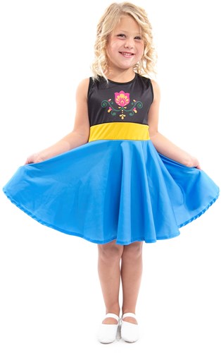 Little Adventures jurk Alpine twirl verkleedkleding maat 6