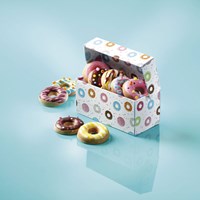Totum Donut Factory coffret créatif - jouet créatif pour fabriquer et décorer des donuts-3
