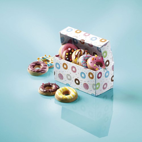 Totum Donut Factory coffret créatif - jouet créatif pour fabriquer et décorer des donuts-3