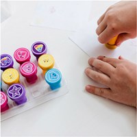 12 tampons auto-encreurs Licorne 071650-3