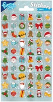 Creative Craft Group autocollants de Noël feuille créative - 60 stickers - coloriage