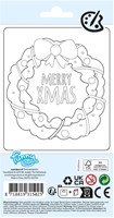 Creative Craft Group autocollants de Noël feuille créative - 60 stickers - coloriage-2