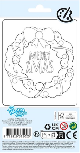 Creative Craft Group autocollants de Noël feuille créative - 60 stickers - coloriage-2