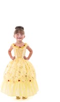 Little Adventures prinsessenjurk Belle goud 5-7 jaar - verkleedjurk