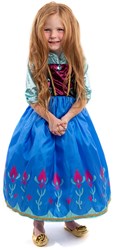 Little Adventures Alpine Princess verkleedjurk voor kinderen 5-7 jaar - prinsessenjurk