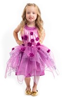Little Adventures paarse fee verkleedjurk kostuum voor kinderen 5-7 jaar - sprookjesjurk