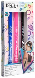Poptastic set de stylos maquillage eyeliner tatouage filles 3 pièces multicolore