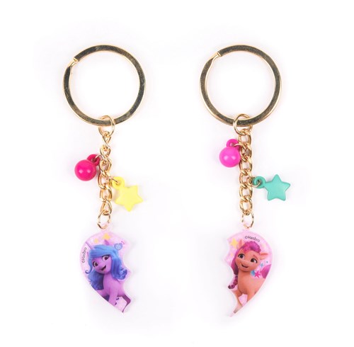 Canenco porte-clés My Little Pony rose BFF cœurs jouet-2
