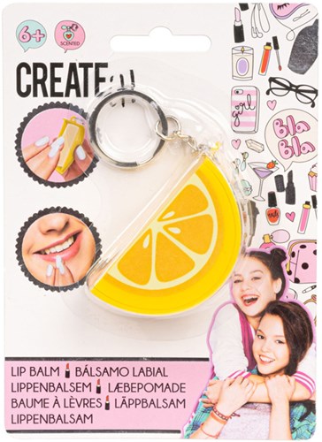 Canenco lippenbalsem sleutelhanger tropisch fruit voor kinderen-3