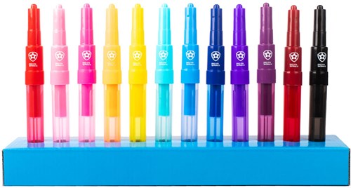 Canenco Paw Patrol spray pen set - tekendoos met sjablonen en blaasstiften-3