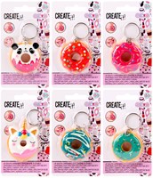 Create it! baume à lèvres donut porte-clés maquillage jouet