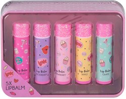 Beauty lippenbalsem blikje roze Create It! - lippenbalsem set voor kinderen
