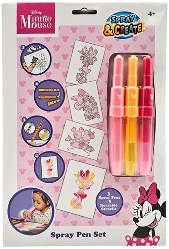 Canenco Minnie Mouse set de feutres souffleurs pour enfants Disney