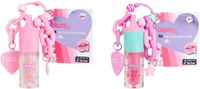 Canenco porte-clés jouet gloss à lèvres multicolore beauté