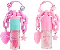Canenco porte-clés jouet gloss à lèvres multicolore beauté-2