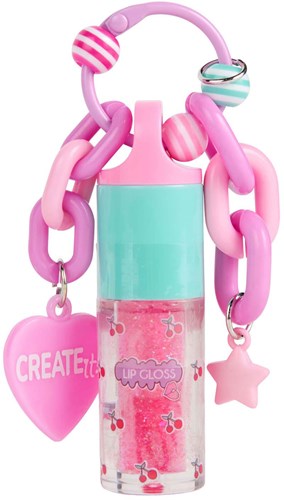 Canenco porte-clés jouet gloss à lèvres multicolore beauté-3