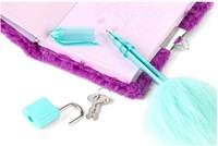 Canenco dagboek Gabby's Poppenhuis met pluche pen en slotje-3