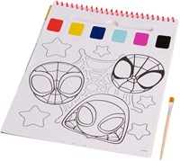 Canenco Spidey livre de coloriage à l'aquarelle pour enfants - Marvel Spider-Man-3