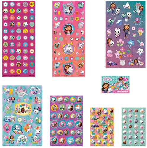 Jeu de super autocollants Totum Gabbys 420380-2