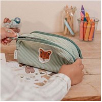 Little Dutch etui Forest Friends - schooletui - duurzaam - dierenprint-3