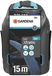 Gardena tuinslang Liano Xtreme textiel 15 meter met opbergtas