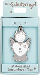 Depesche beschermengel hanger sleutelhanger 03 juli geluksbrenger cadeau