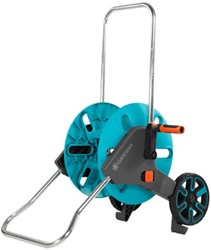 Gardena slangenwagen AquaRoll M tuinslanghouder blauw tuinaccessoire