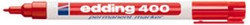 Edding 10 Edding 400 Permanent Markers Rood