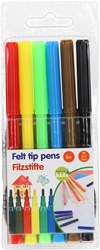 Feutres de coloriage - 6 couleurs - Jouet créatif pour enfants