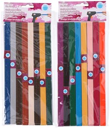 Bandes de papier créatives 26cm - bandes colorées pour enfants