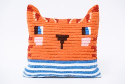 Sozo knutselset kussen Kat met gestreept shirt - creatief speelgoed