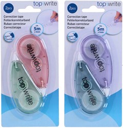 Correctietape set correctie speelgoed 5 meter 2 stuks multi kleuren