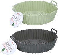 Edco moule à gâteau en silicone pour airfryer - flexible et réutilisable